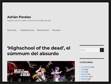 Tablet Screenshot of adrianperales.com